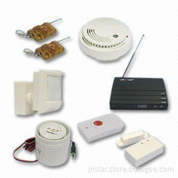 Easy-to-install Wireless Home Security System with Built-in Auto Dialer